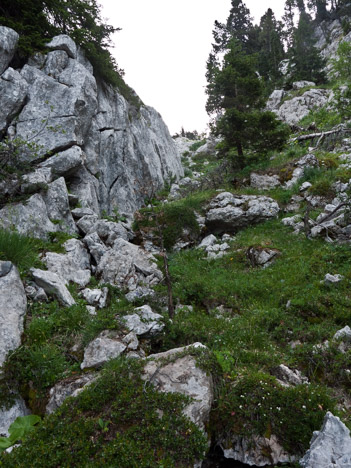 Couloir du Pot du Rey Blanc