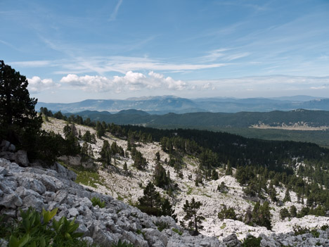 Sous les Roches Rousses