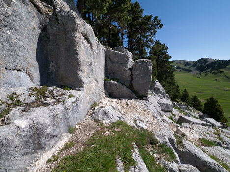 Carrière romaine, plaine de la Queyrie