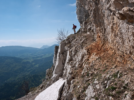 Traversée vers le Pas de Serre Brion