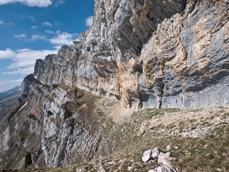 La vire de Serre Brion