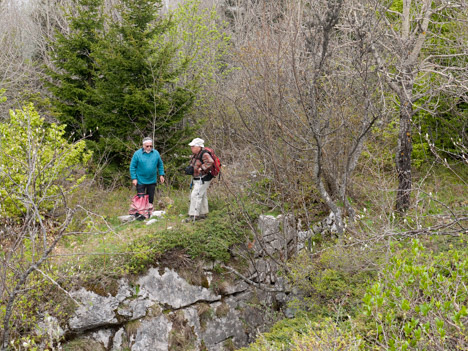 Au bord du Trou Saint-Michel
