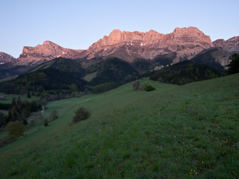 Sommet de Pierre Blanche, Roche Rousse, le Rocher de Séguret