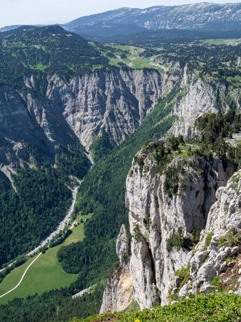 Les Chaumailloux et le Pas de l'Aiguille