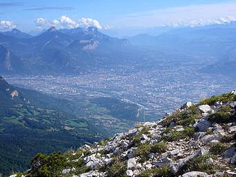Massif de la Chartreuse et Grenoble