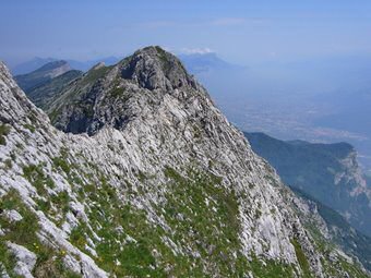 L'arête Nord du Roc Cornafion