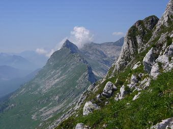 Le Gerbier, depuis le Roc Cornafion