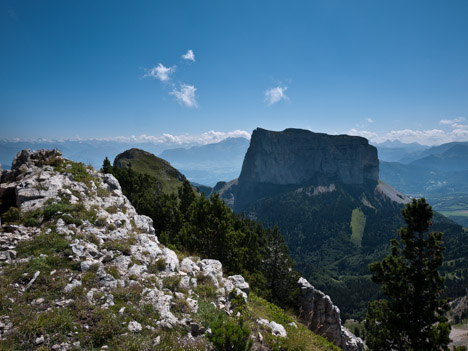 Sur la crête, Sommet de Peyre Rouge