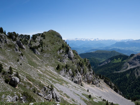 Accès au Sommet de Peyre Rouge