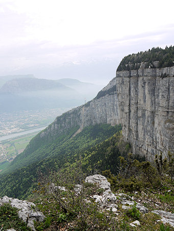 Sur l'arête Sud de la Sure