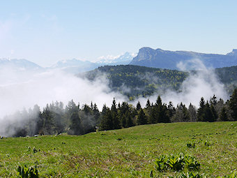 Effets de nuages, Plateau de Sornin
