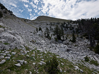 Descente du vallon de Malaval