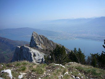 La Dent du Chat depuis le Molard Noir