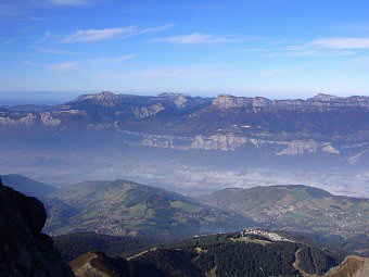 La Chartreuse Sud depuis le Col de la Jasse