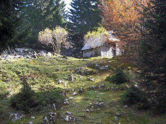 Cabanne: le chalet d'Outheran