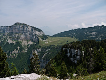 Mont Granier et plateau de l'Alpette