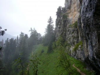 Dans la descente du Prayet