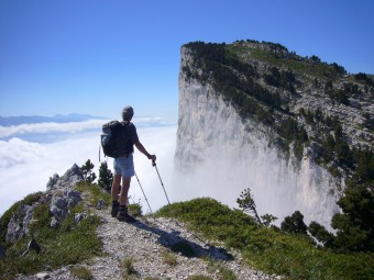 La paroi du Rocher du Midi