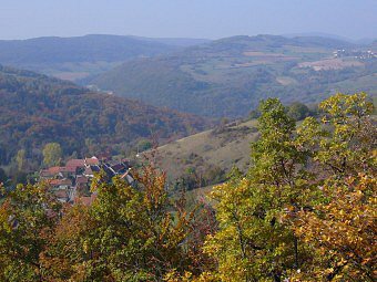 Vallée de la Brive en automne