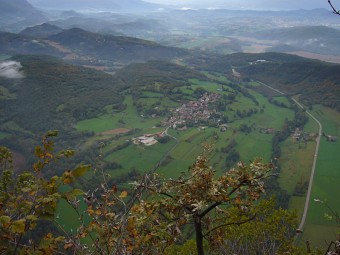 Belvédère du Grand Thur, Izieu (Bas Bugey, Ain)