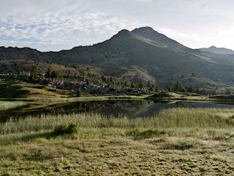 Le Lac des Sarailles et le Chenaillet