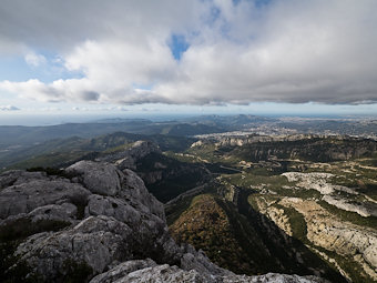 Au sommet du Pic de Bertagne