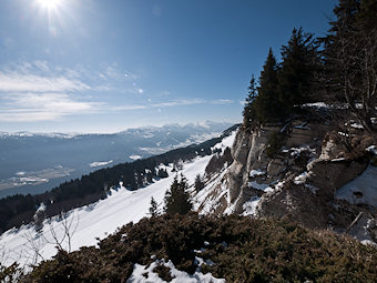 Crêtes du Vercors vers le Sud