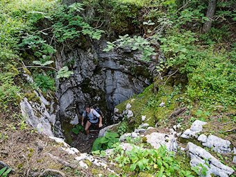 Scialet Bleu, les Erges