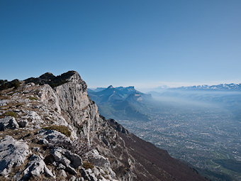 Corniches du CAF : fin de la Cheminée du Diable - Carnets de Rando