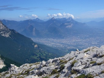 Grenoble et le Massif de la Chartreuse