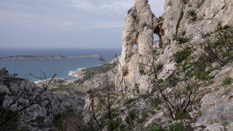Les Arches des Cailles, versant Est