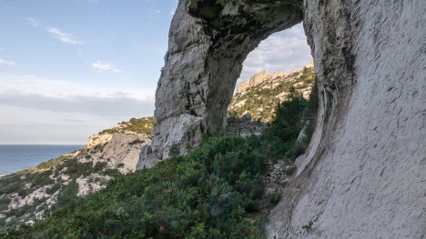 Versant Sud de l'arche