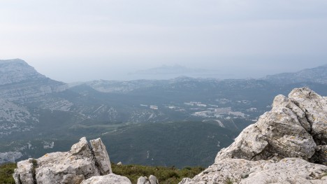 Au sommet du Mont Carpiagne