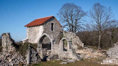 Ruines de l'Église de Saint-Alban – côté Sud