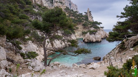 La plage de la Calanque de Sugiton