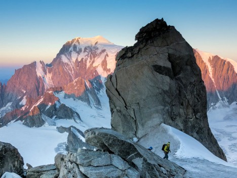 Au pied de la dent du Géant