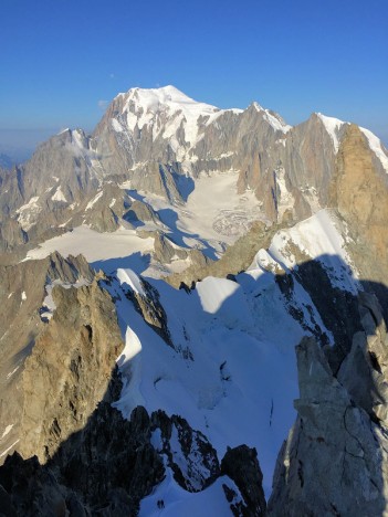 Face sud du Mont Blanc