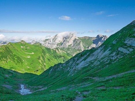 Sous la Pointe de Grande Combe