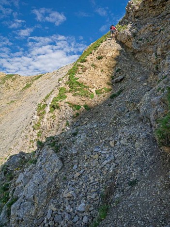 Sous le Col du Rasoir
