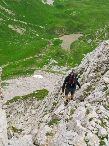 Descente du mur du Passage Pellier