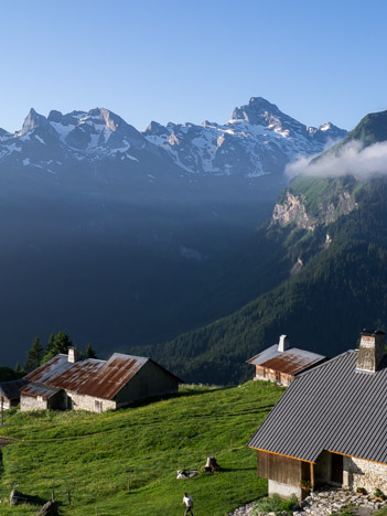 La Pointe Percée depuis la Cha