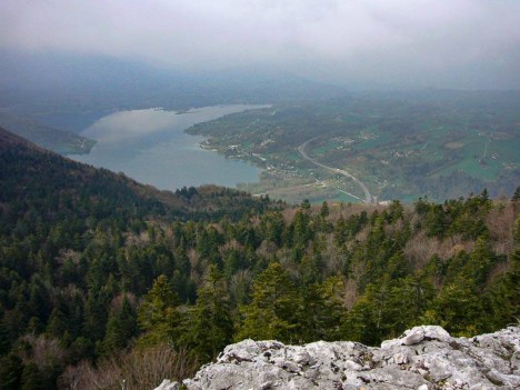 Belledigue, le Lac d'Aiguebelette
