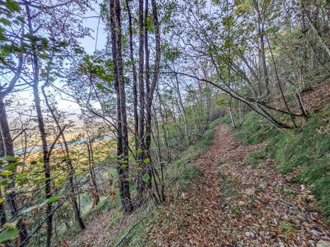 Sur le sentier du Balcon du Recorba