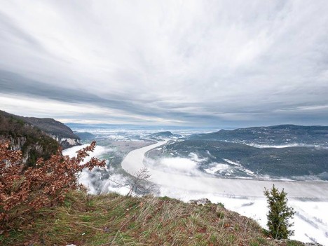 Point de vue Sud-Ouest du Belvédère du Recorba