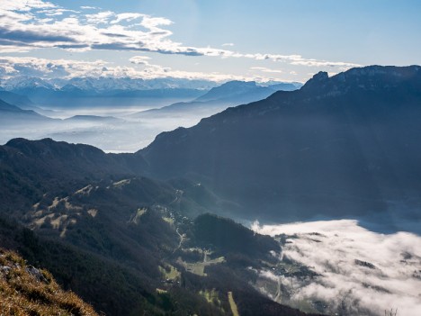 Le Col du Chat et la Dent du Chat, déc. 2019