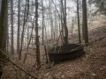 Vestige d'un fourneau à charbon de bois