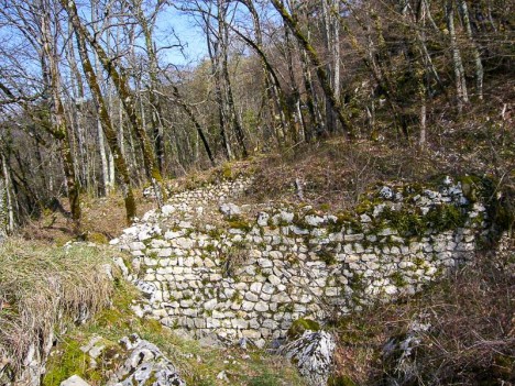 Au Sud des ruines du Château de l'Épine