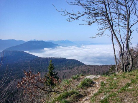 Château Richard, table d'orientation, Marcieux