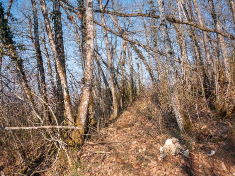 Cairn du sentier de crête