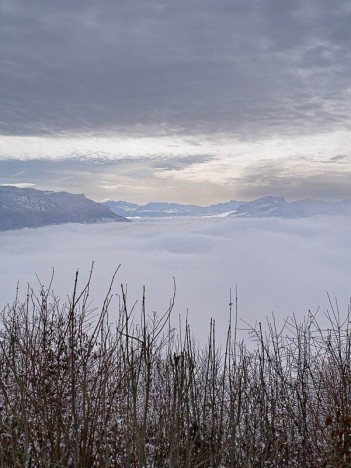 Depuis la Nouvelle Croix de Meyrieu
